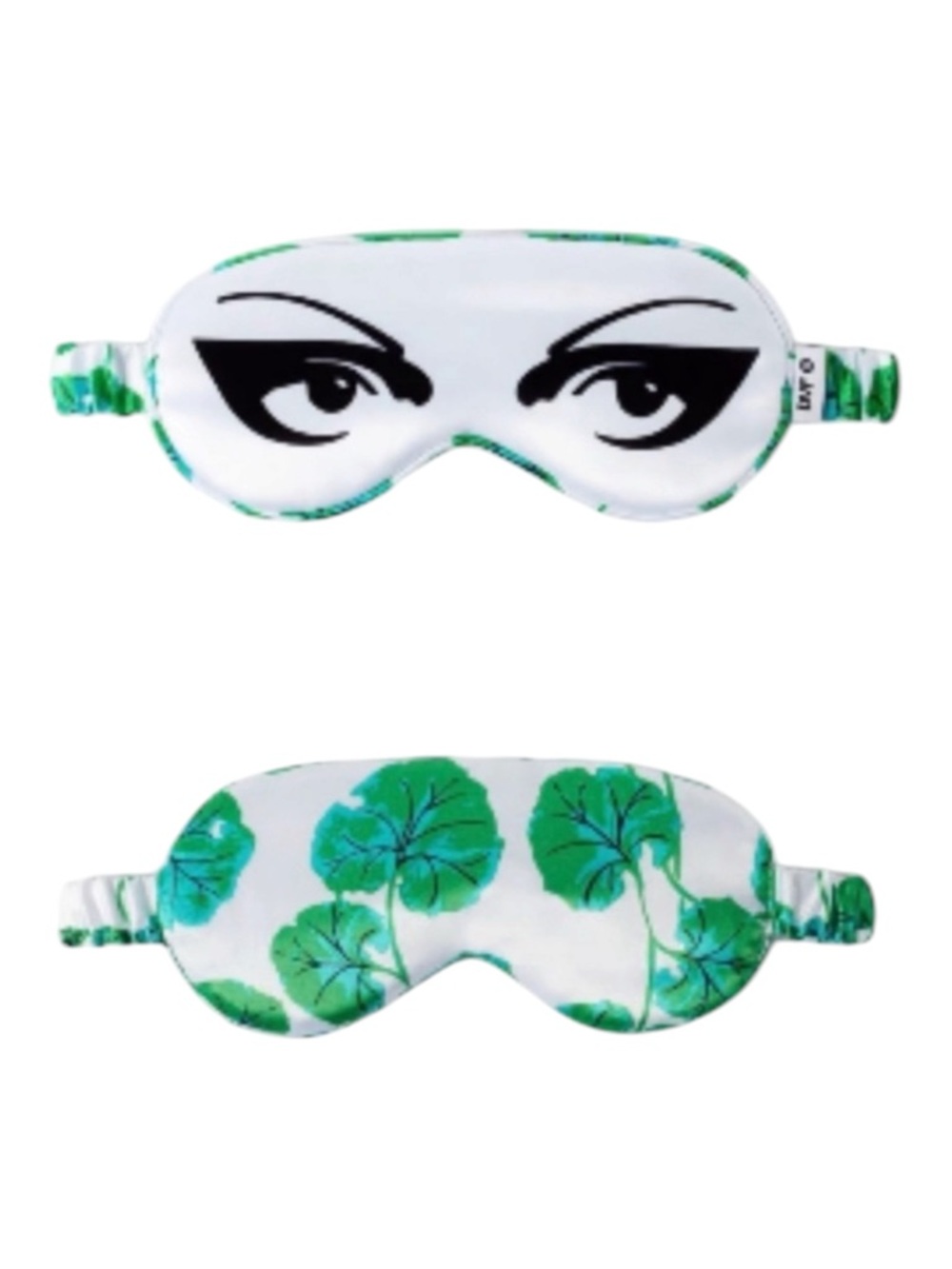 Diane Von Furstenberg LIMITED EDITION Geranium Leaf Eye Graphic Sleep Mask